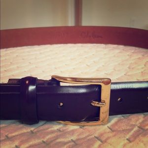 Cole Han leather belt